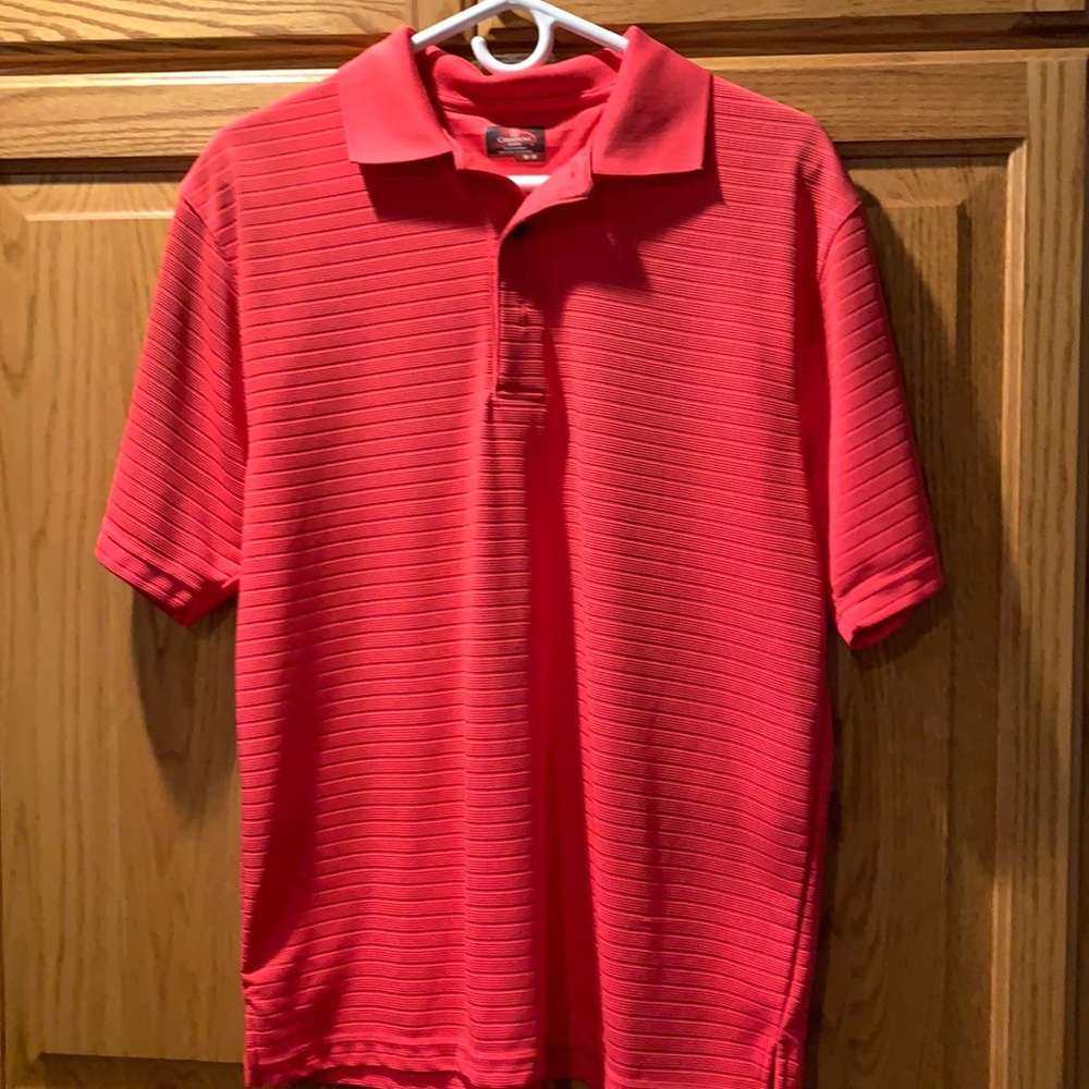 Champions Tour Men Fuchsia Polo shirt size Medium